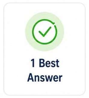1 Best Answer