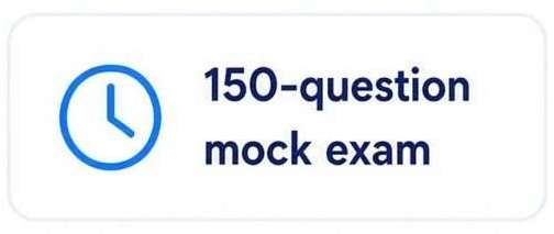 150-question mock exam.